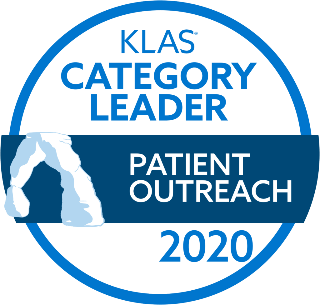 KLAS 2020 Dash award for patient outreach