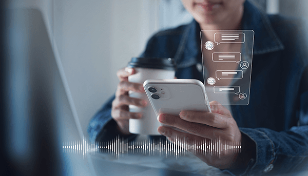 Patient using Dash Voice AI agentic solutions