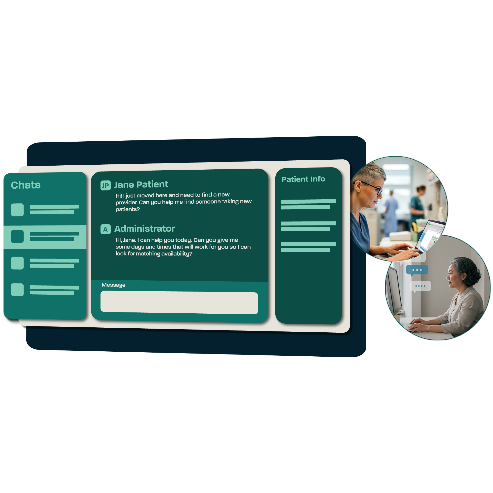 Dash Chat admin dashboard
