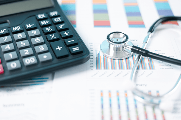 Patient costs estimates within Dash financial clearance